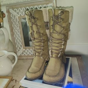 UGGs With Outer Shearling, Bohemian Trim and Fringe/ Tassels